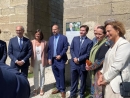 Members of Hazar Imam's family seen at Chantilly on the occasion of the naming of His Highness The Aga Khan Road    2023-06-03